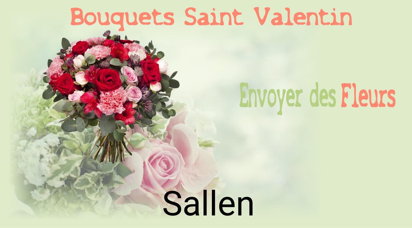 Roses de Saint-Valentin livrées à Sallen